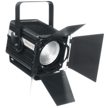 Spotlight Fresnel LED 200W, WW, zoom 14°-81°, 3000K, Universal Dimming control 